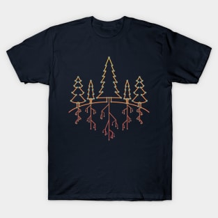 Electronic Pines T-Shirt